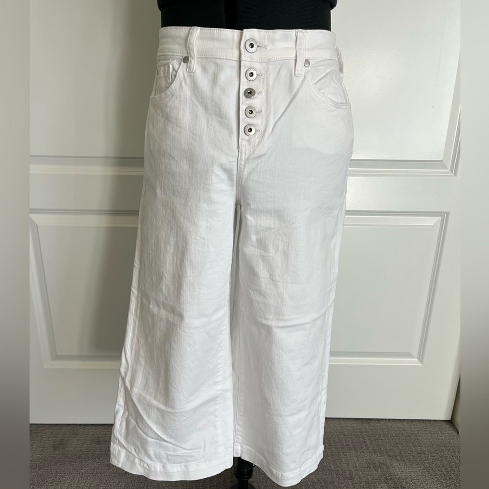 TORRID Cropped High Rise Wide Leg Pants